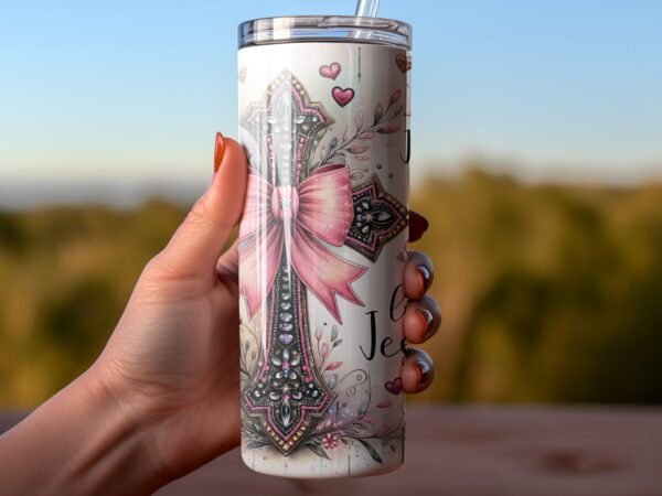 Just a Girl Who Loves Jesus 20oz Tumbler