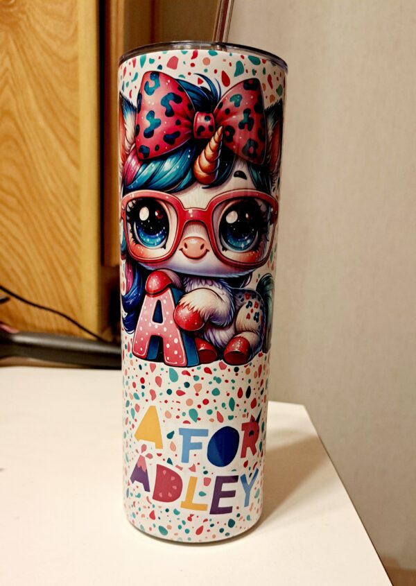 Custom A for Adley Tumbler