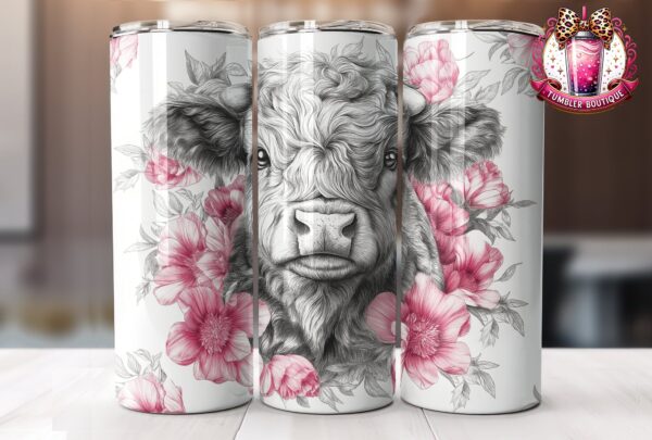 Highland Cow Tumbler - Tumbler Boutique