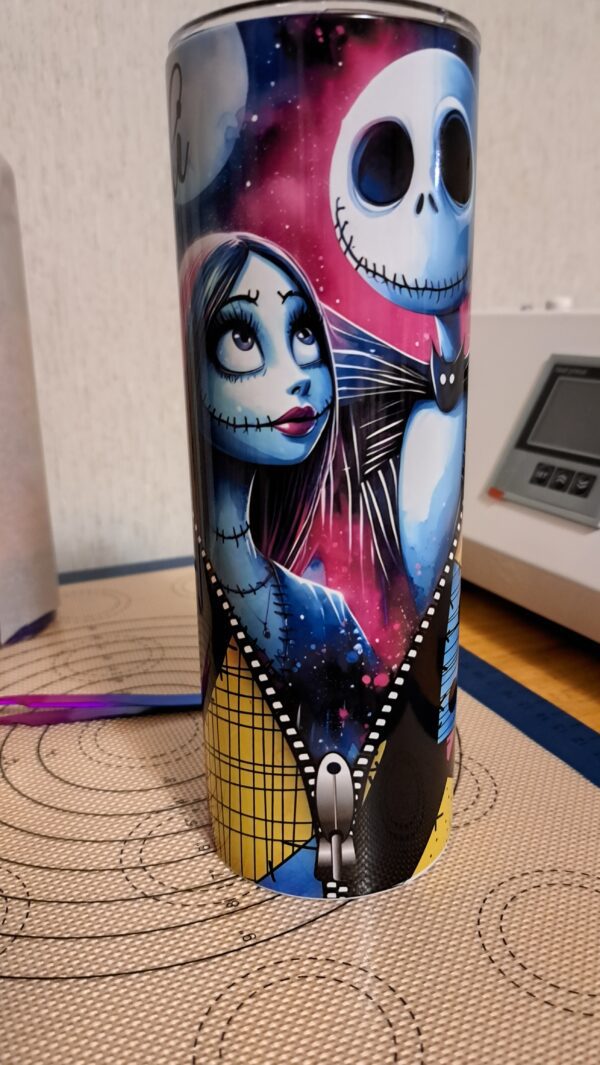 Jack and Sally Tumbler