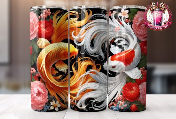 Koi Fish Zen Garden Tumbler