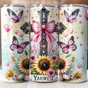 Yahweh Tumbler Wrap - Christian Sublimation